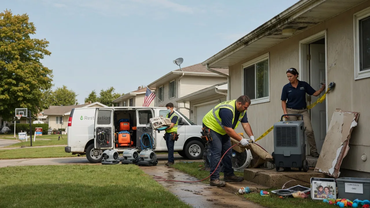 Water Damage Restoration in Blandburg, PA near me